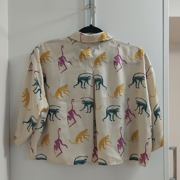 Zara Monkey Shirt - Picture 2 of 4